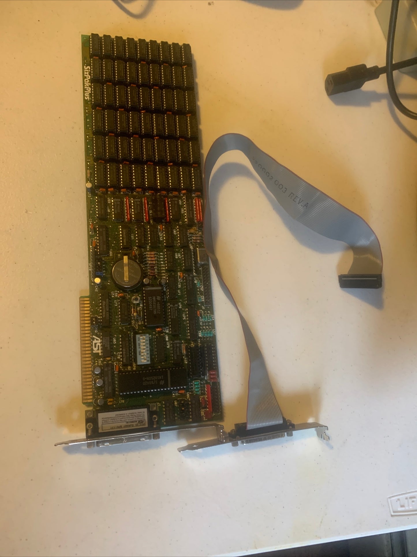 AST Six Pack Plus SPK-384 8-BIT ISA Memory Board for IBM PC XT 5150 5160