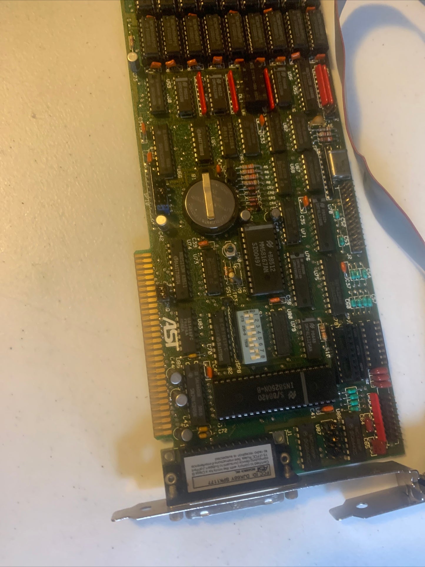 AST Six Pack Plus SPK-384 8-BIT ISA Memory Board for IBM PC XT 5150 5160