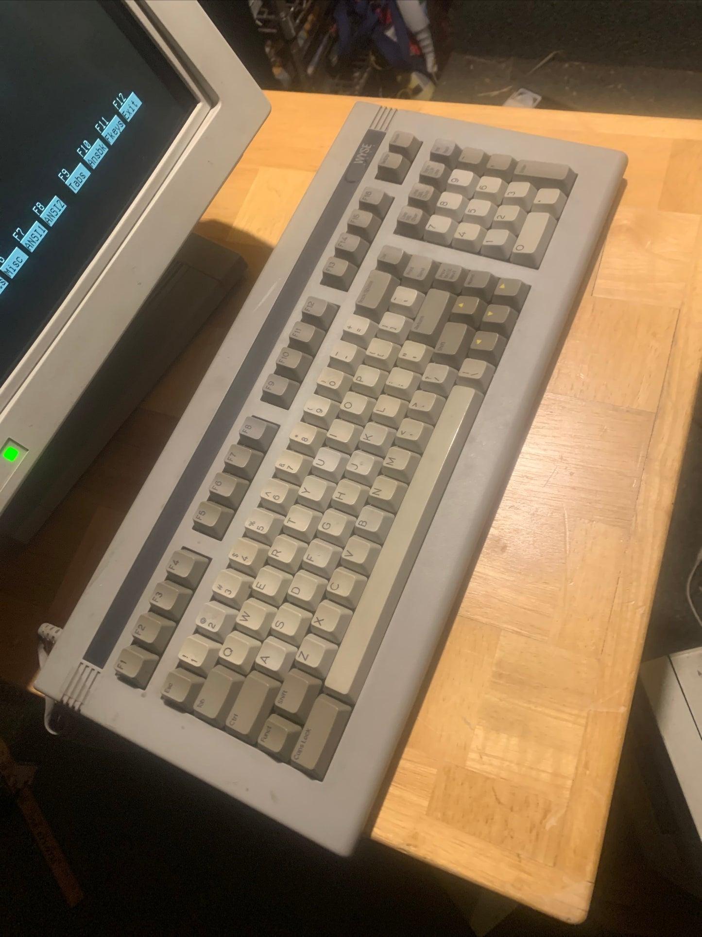 WYSE WY160 Terminal w/ WY60 Keyboard ASCII Cherry MX Read